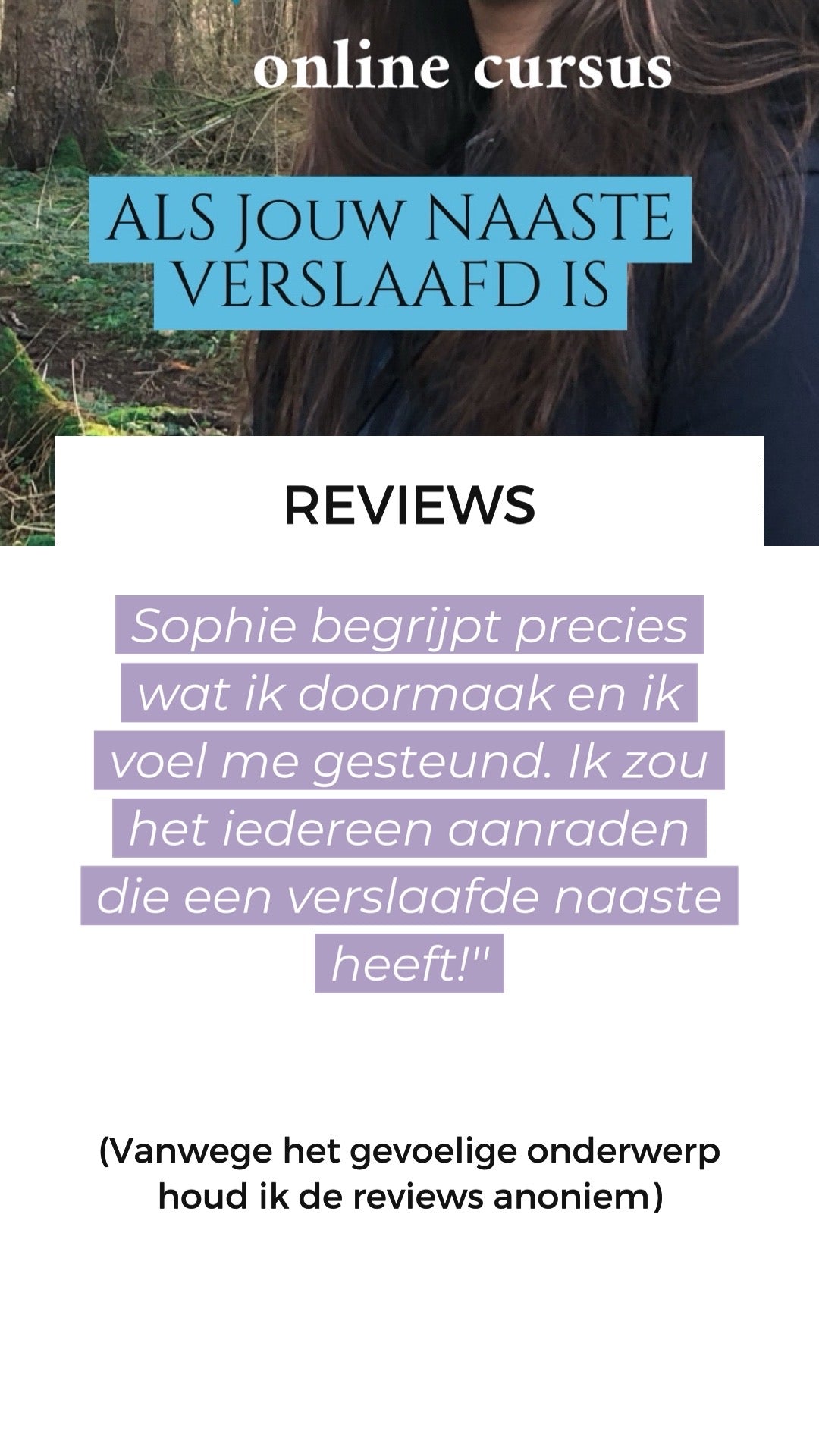 Online Cursus 'Als Jouw Naaste Verslaafd is'